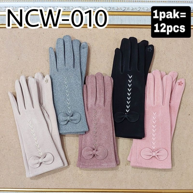 Sarung tangan wanita spandex touch screan jd NCW 010