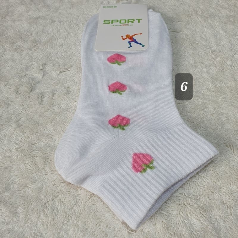 kaos kaki pendek wanita korea style 5308