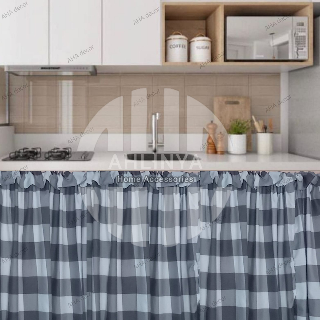 gorden kolong dapur minimalis poni bisa custom