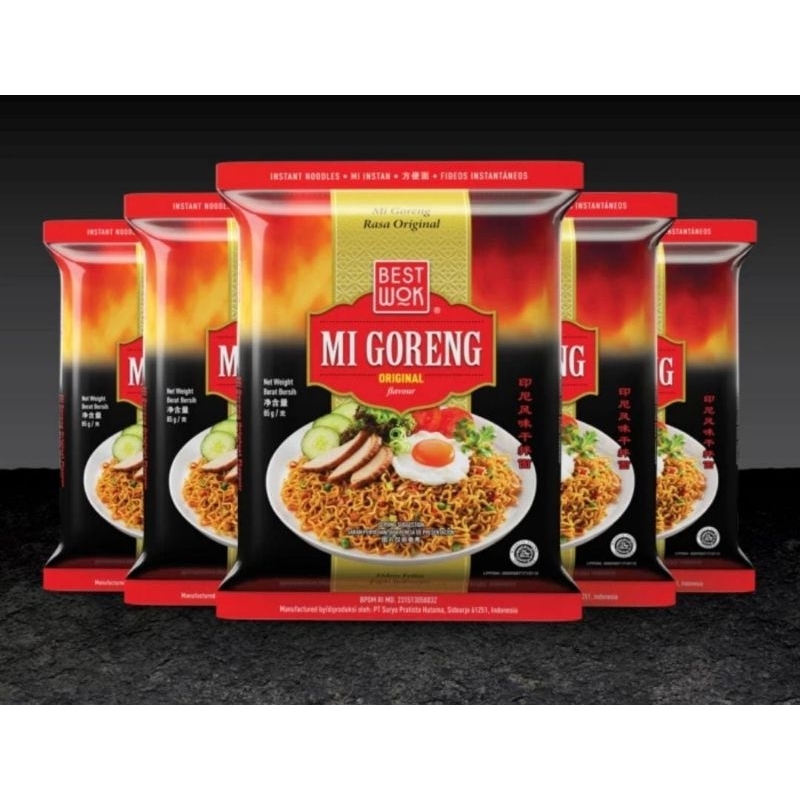 Best Wok Mie Goreng Original Xtra Hot Spicy Korean Spicy Cheese