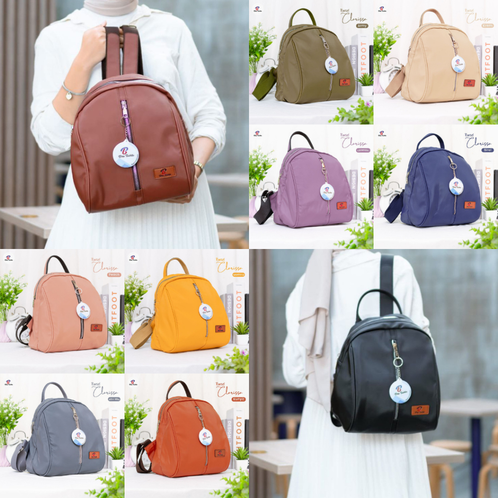 CLARISA BY BIRU TSABITA | Tas Ransel Wanita