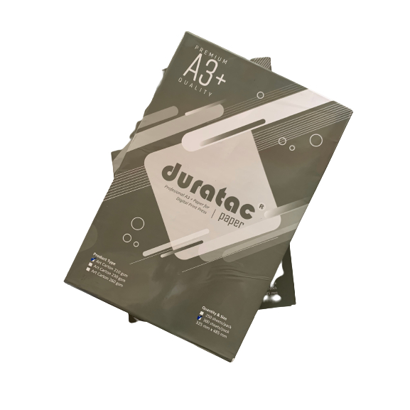 Duratac Glos Kertas Art Paper Carton Karton CTS 210 Gsm A3+ 300 Lembar -Pack