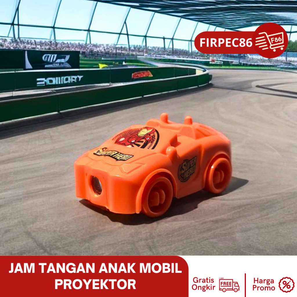 F86 Jam Tangan anak mobil Avanger proyektor - IRONMAN