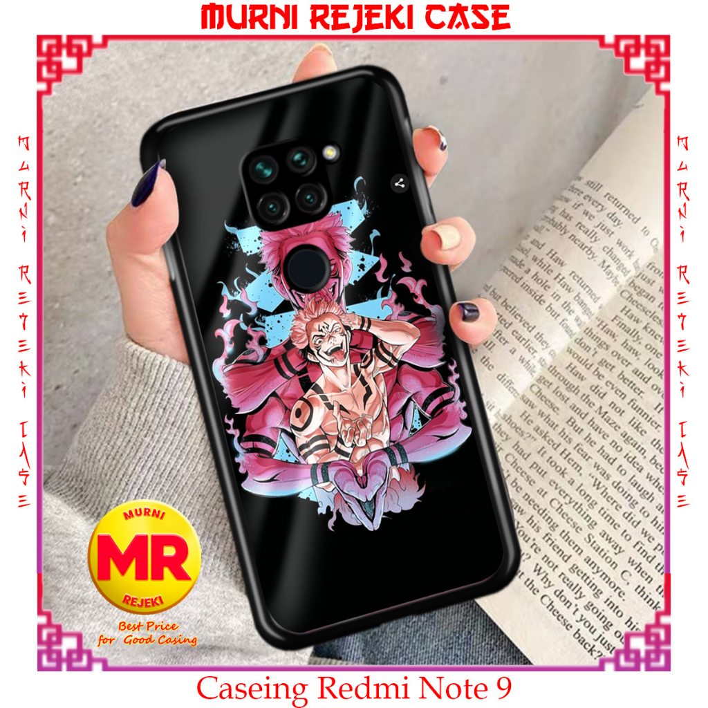 Casing Hp Redmi Note 9 Case Redmi Note 9 Motif ANM01 Case lucu Casing Redmi Case Anime Softcase Hard