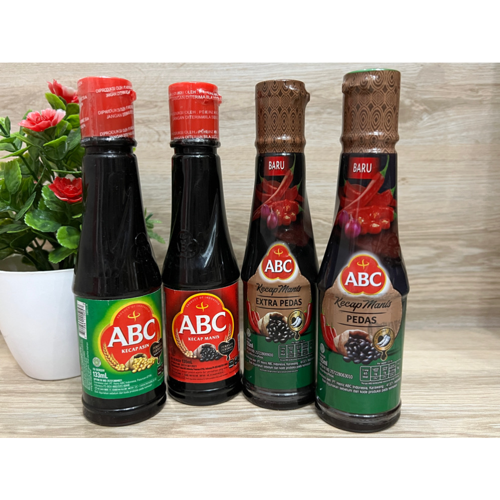 

ABC Kecap Manis / Asin / Pedas / Extra Pedas135 ml