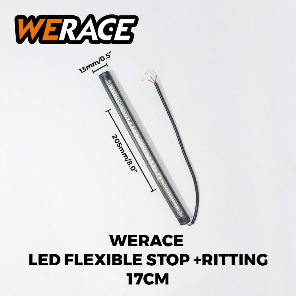 [WERACE] LED FLEXIBEL STOP +RITTING 17CM