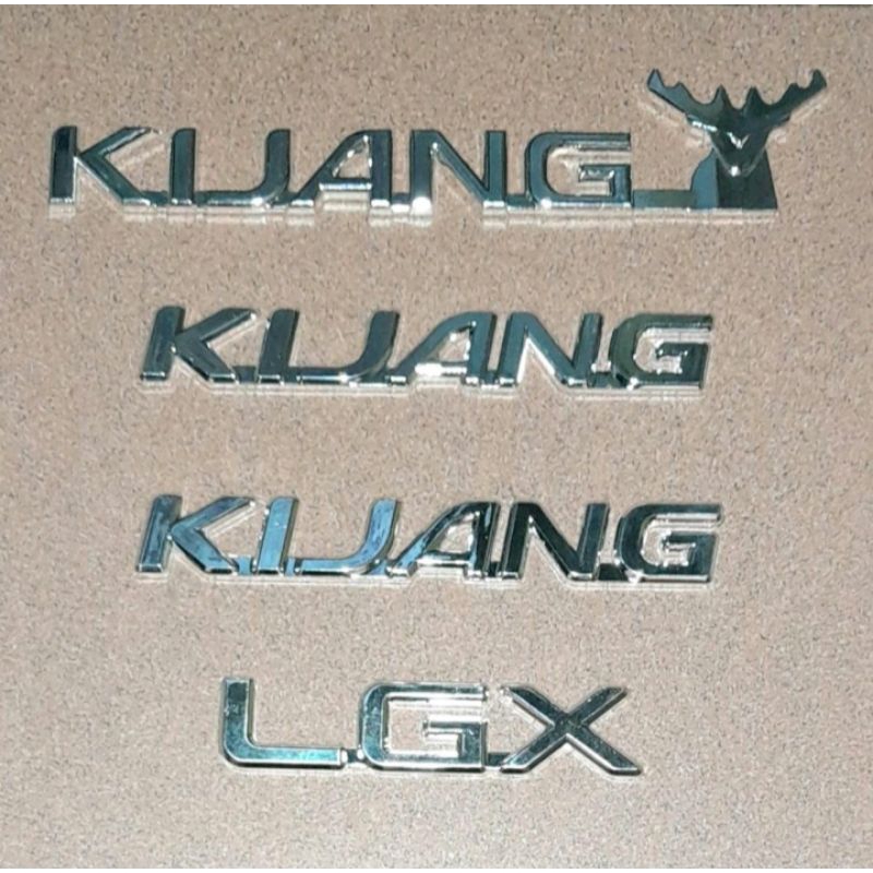Emblem logo Kijang Kapsul LGX / Emblem Kepala Kijang Kapsul LSX / Emblem logo Kijang Kapsul lgx & lg