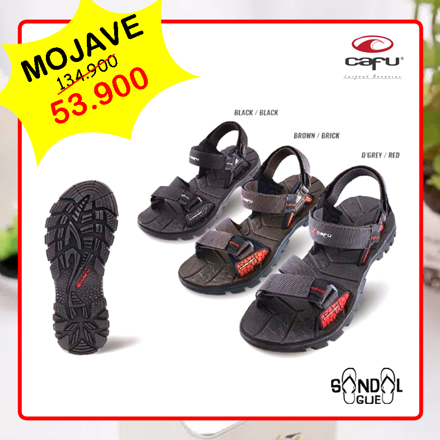 PROMO SANDAL PRIA KEKINIAN CAFU MOJAVE 100% BARU