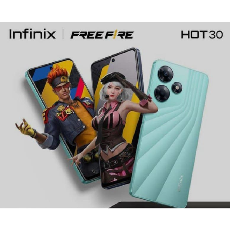 Infinix Hot 30 NFC 8GB+128GB Garansi Resmi infinix 1 Tahun