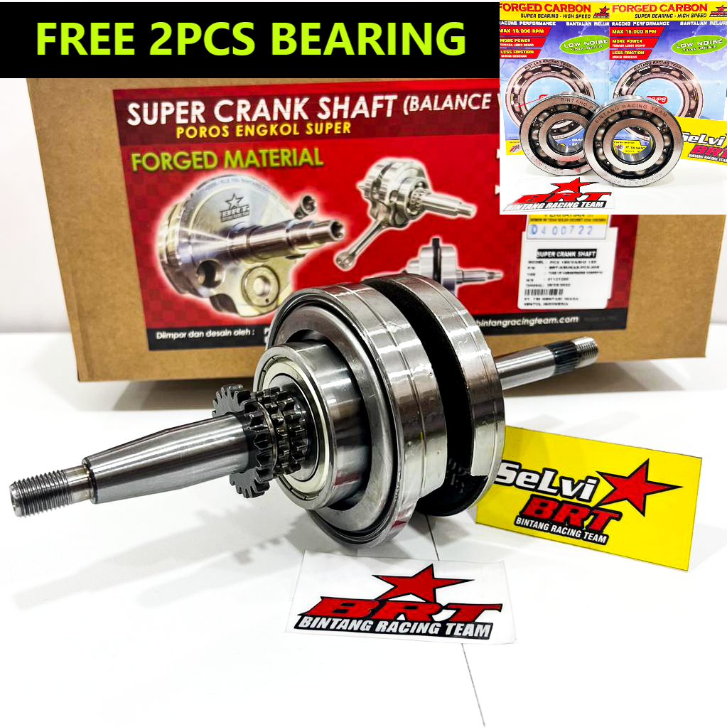 KRUK AS CRANKSHAFT BRT VARIO 150 PCX 150 ADV 150 VARIO 125 STROKE UP 6MM