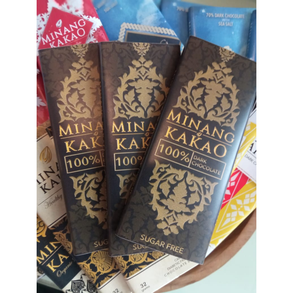 

Minang Kakao Organik Premium 100% Dark Chocolate