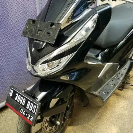 Bracket Dudukan Tatakan Plat Nomor PCX Breket Plat Nomor Jepit Bracket Aksesoris Variasi Honda Pcx