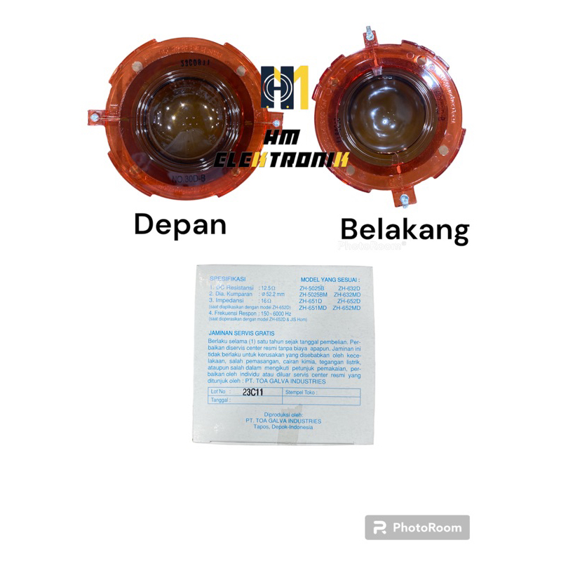 TOA Spul corong Toa  ZG 30DB 50W spol horn TOA