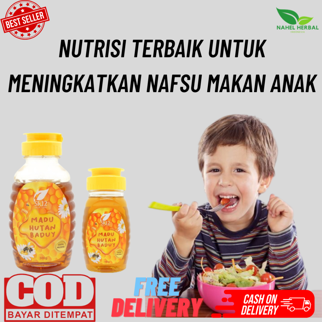 Madu Baduy Sr12 Vitamin Penambah Nafsu Makan Anak 100% Original Bpom - Suplemen Penambah Berat Anak 