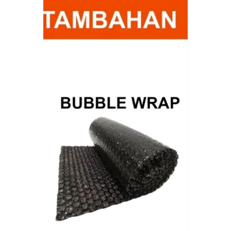 

Tambahan BUBBLE WRAP/pengaman packing barang