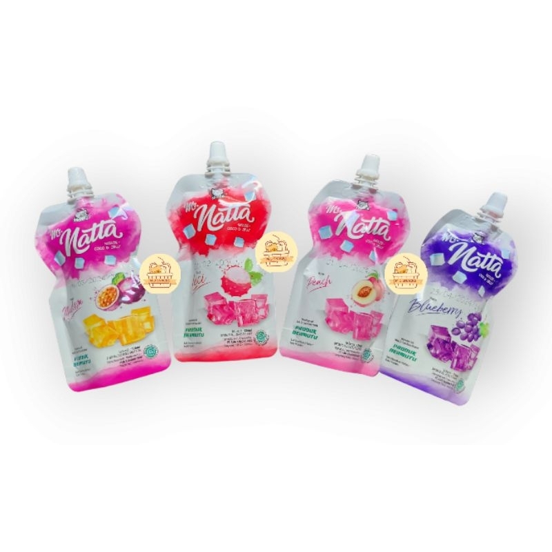 

Sidore Mr. Natta Nata de Coco Jelly Drink 126ml - jelly nikmat enak