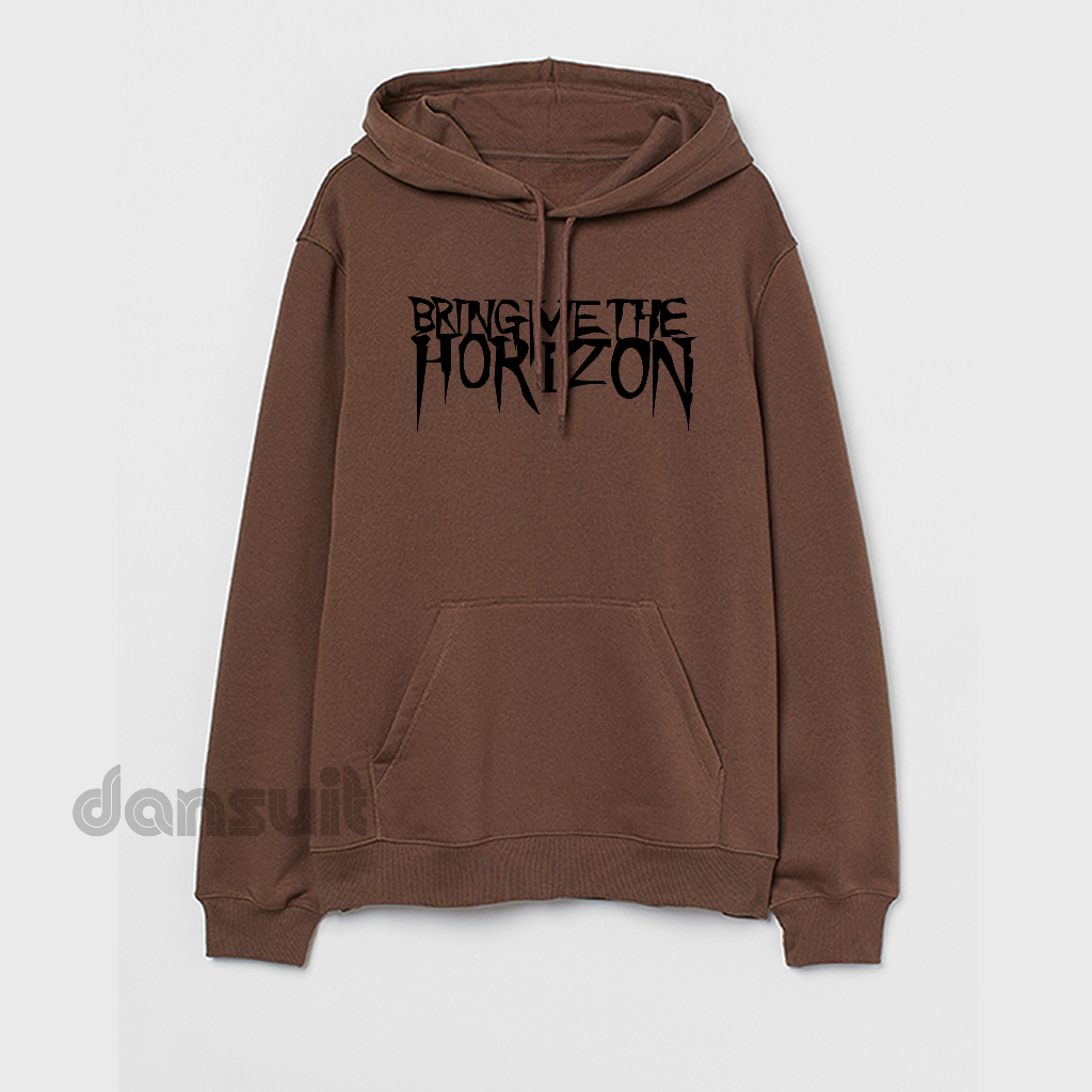 Sweater Hoodie Pria/Wanita Size M - XXXL Sweater Hoodie BRING ME THE HORIZON Bahan Fleece Tebal Premium