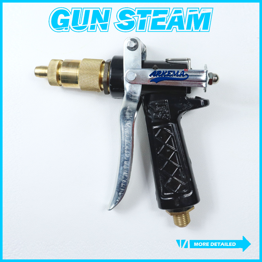 GUN STEAM UMUM | STANG STEAM | PISTOL STEAM | GUN JET CLEANER | GUN STEAM PENDEK | TEMBAKAN STEAM