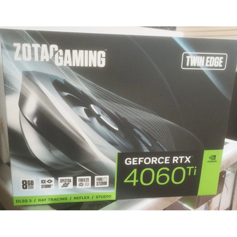 Zotac Geforce RTX 4060 TI/RTX 4060TI Twin Edge 8GB GDDR6 128 BIT