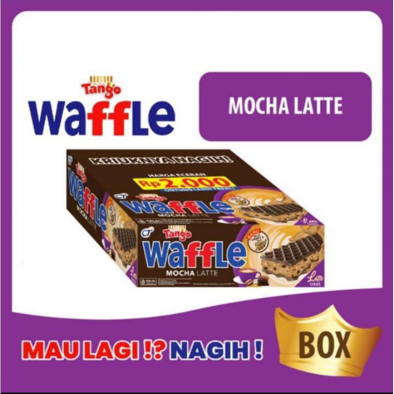 

WAFFLE TANGO MOCHALATE 25 GRAM (1 BOX 12 PCS)