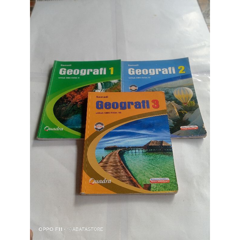 BUKU GEOGRAFI SMA KLS X XI XII KTSP SAMADI
