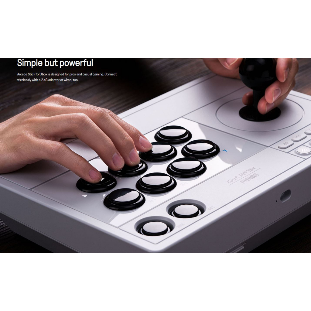 8Bitdo Arcade Stick Game Controller Xbox Series One / X / S Windows PC