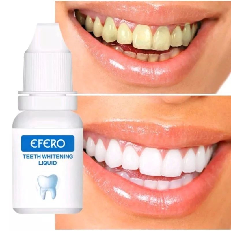 PEMUTIH GIGI EFERO TEETH WHITENING ESSENCE PENGHILANG KARANG GIGI