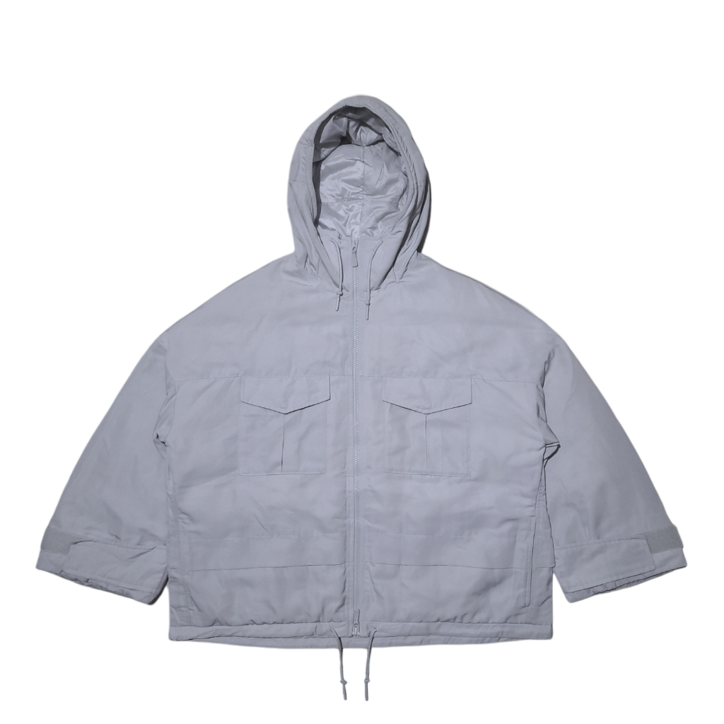 Uniqlo x White Mountaineering Hybrid Down Oversized Parka Jacket Jaket Puffer Padded Bulang Bulu Ang