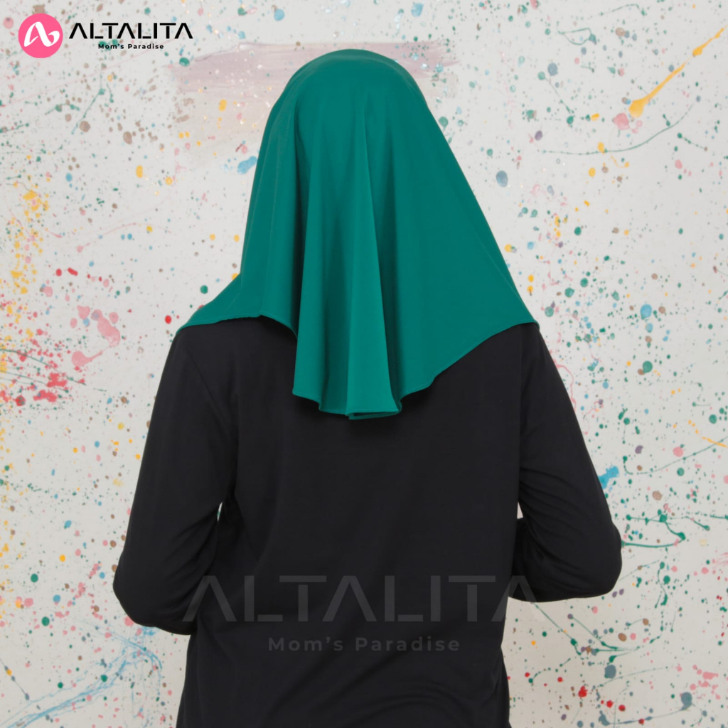 Altalita - Jilbab Instan Qiara Penguin Hijab Sport Size S Menutup Dada Kerudung Bergo Sporty pet Tebal Bahan Jersey Premium Cocok Untuk Sekolah Olahraga Volly Futsal Badminton dan Sehari-Hari