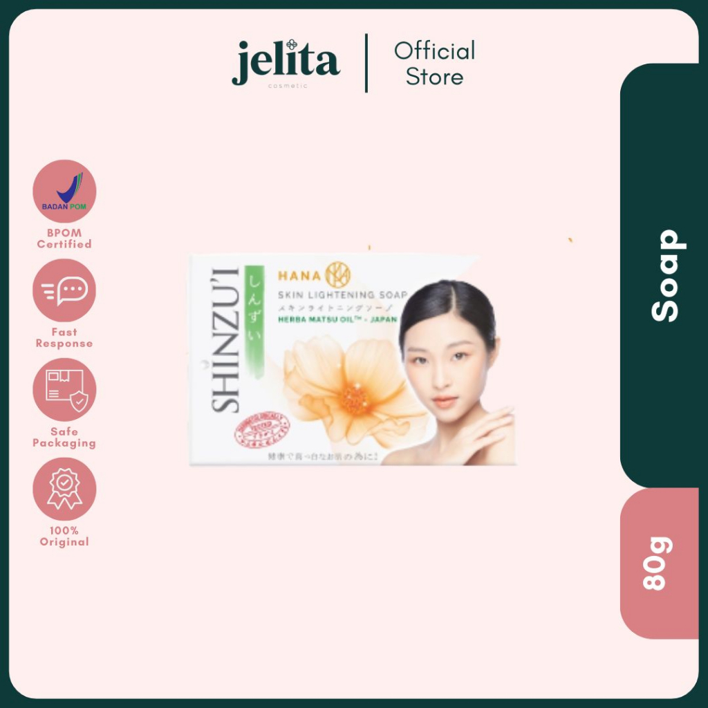 Shinzui sabun Batang Hana 80g