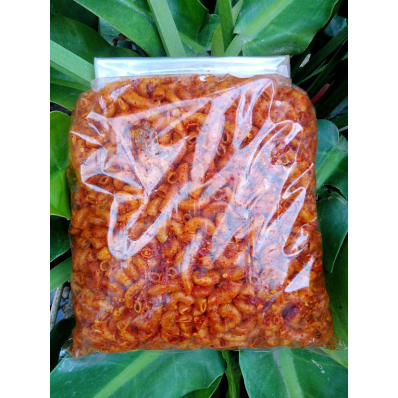 

makaroni bantat super pedas extra daun jeruk 1kg
