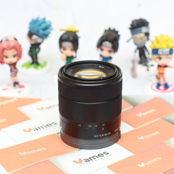 Lensa Kit Sony 18-55mm For Kamera Mirrorless  Like New