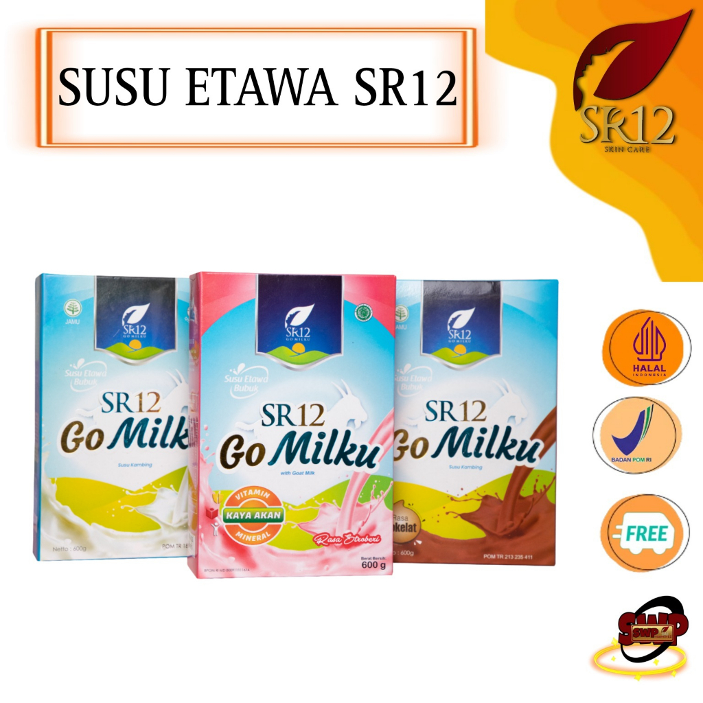 

Gomilku sr12 susu bubuk etawa tak berbau menjaga kesehatan tubuh & pernafasan terhindar dari osteoporosis
