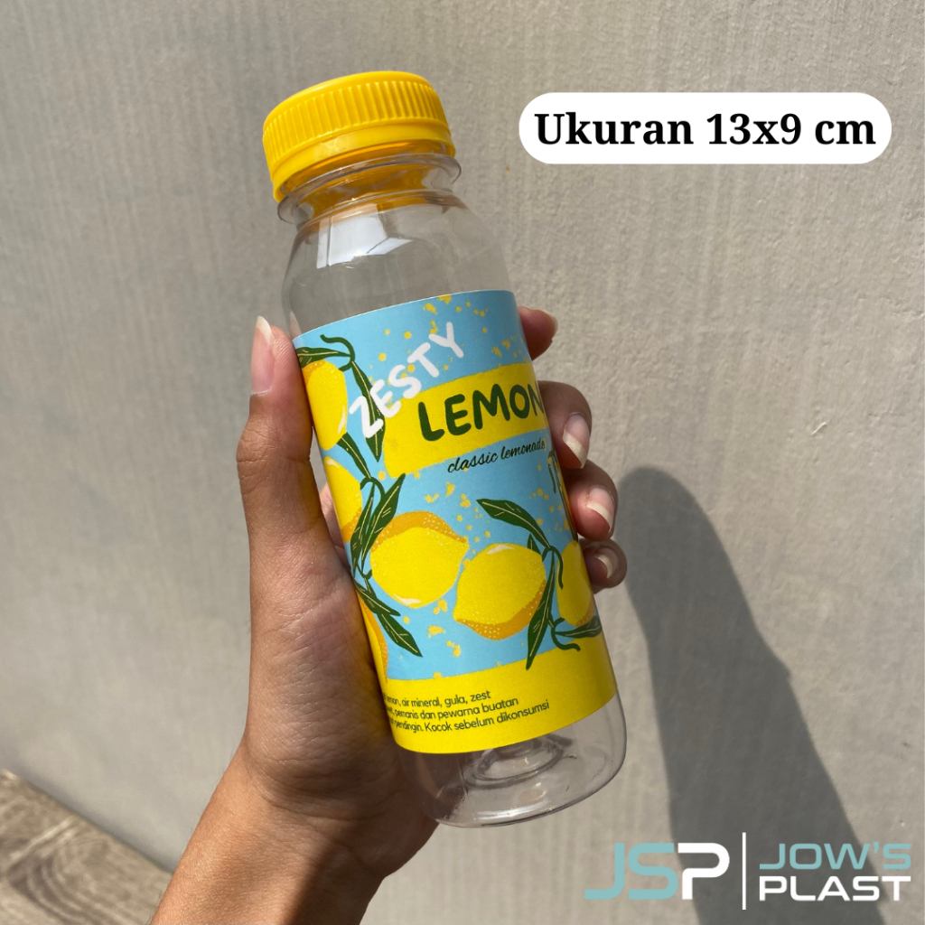 Stiker Botol Kale 250 ml | Stiker Label Cetak Print | Sticker Botol Logo Custom