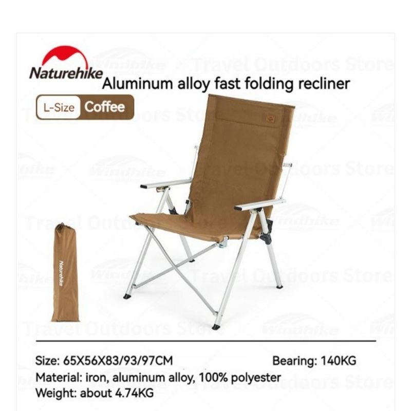 KURSI LIPAT NATUREHIKE CNH22JU059 (TIPE 47)
