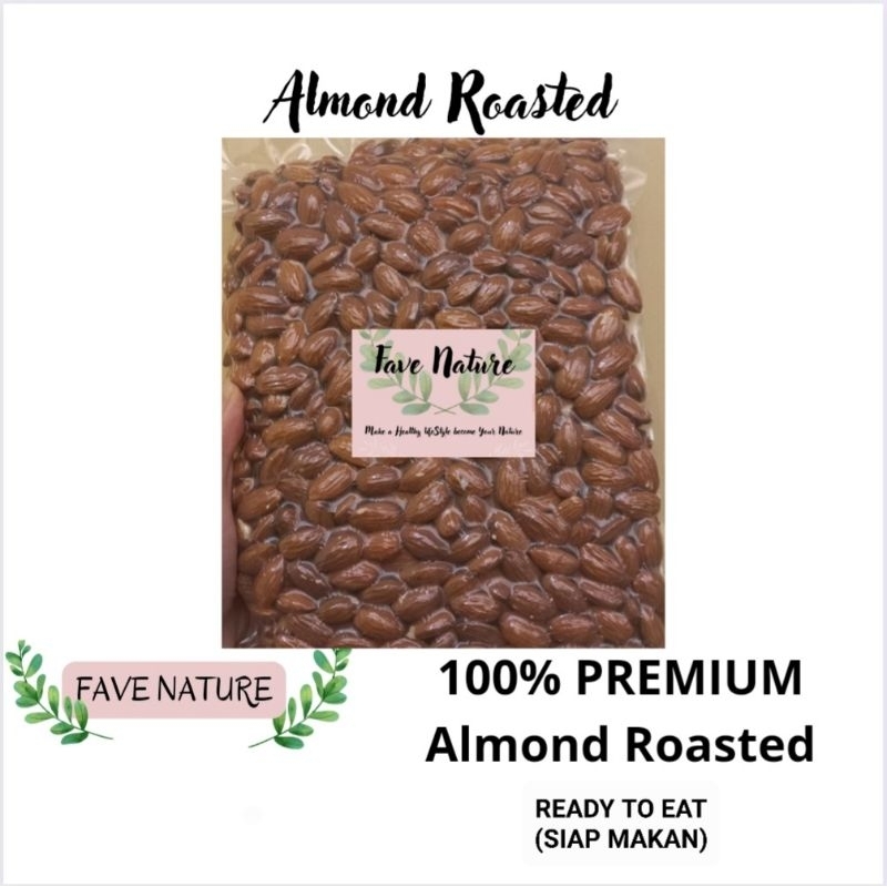 

500gr Almond Roasted Whole Premium