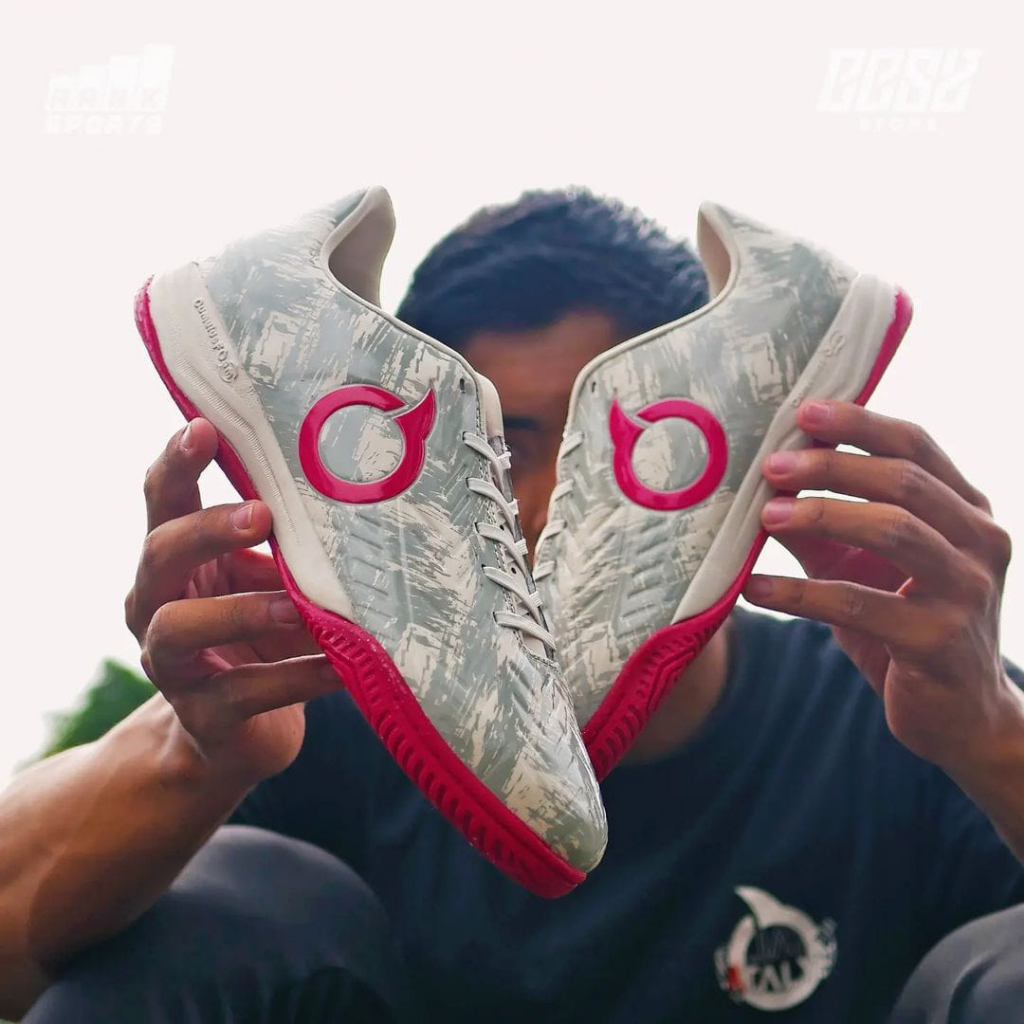 Sepatu Futsal Ortuseight Jogosala Shiver Grey Pink Ortus Jogosala Shiver Grey Pink Original Brand Be