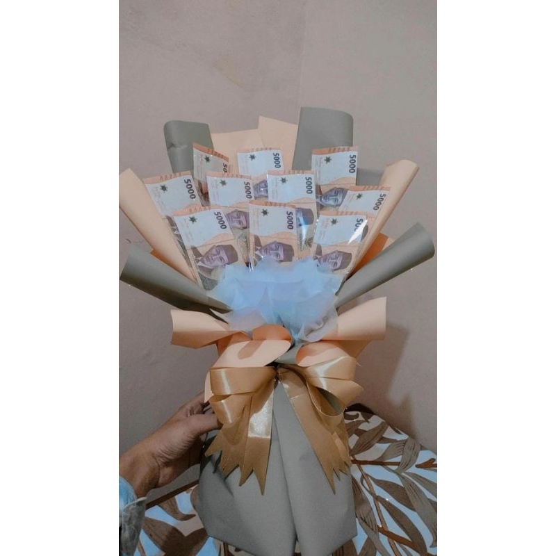 Buket uang asli/ buket money/ bouquet/ bouquets/ buket uang pecahan 5k