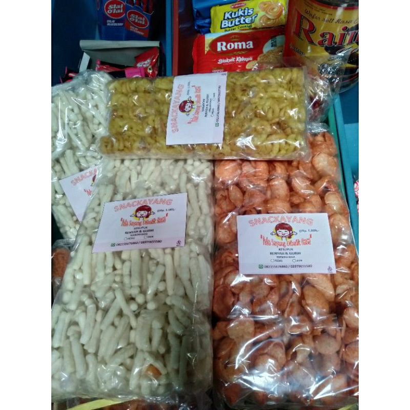 

Aneka amplang,maroni isi 20 pcs