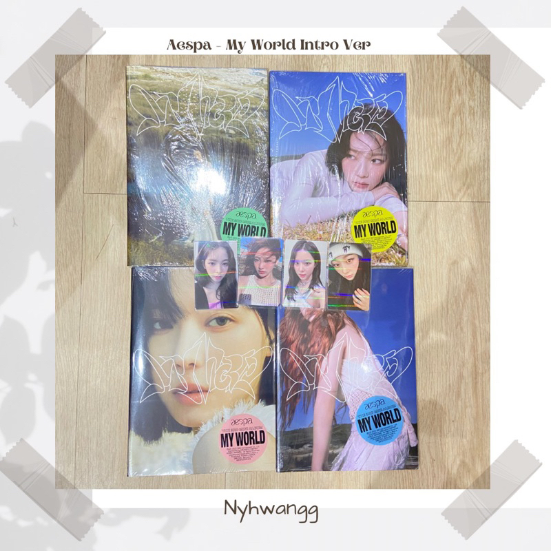AESPA - MY WORLD POB INTERASIA [ready stock]