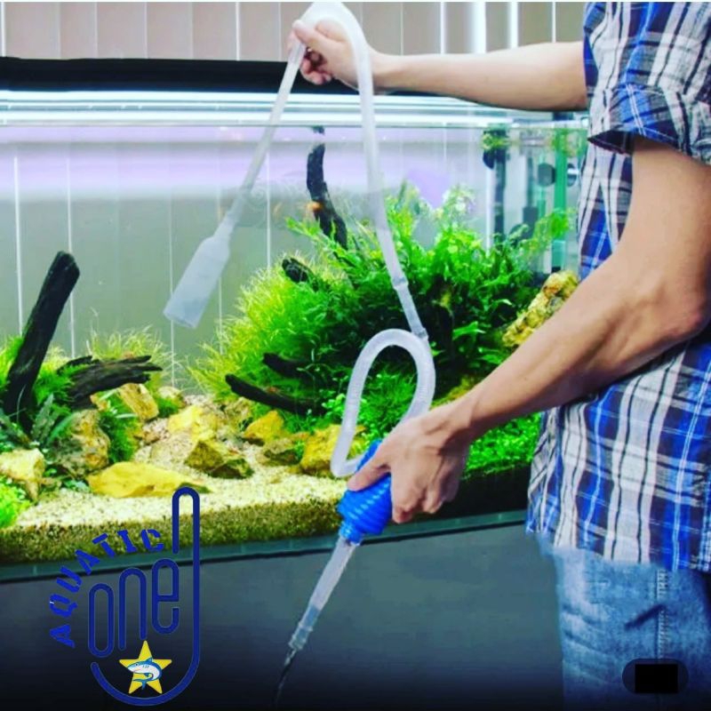 CLEANER PUMP HIKARI BIRU cleanerpump aquarium alat penyedot kotoran penguras air akuarium