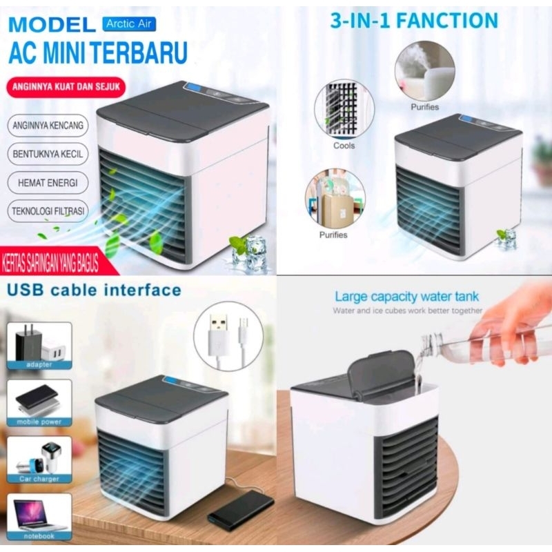 Kipas pendingin+AC portable Ruangan/AC PORTABLE/Pendingin Ruangan Mini/ Air Cooler - AC Portable