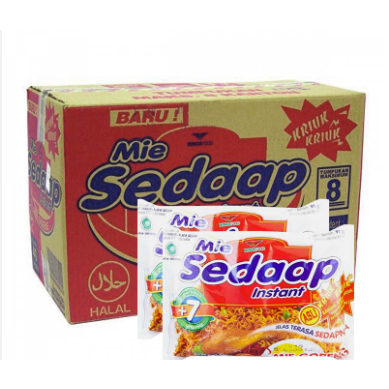 

Mie instant sedaap goreng/rebus