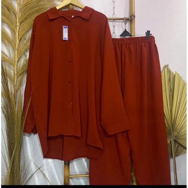 ONESET SETELAN JUMBO XXXXL LD 130 DAN 140 CM