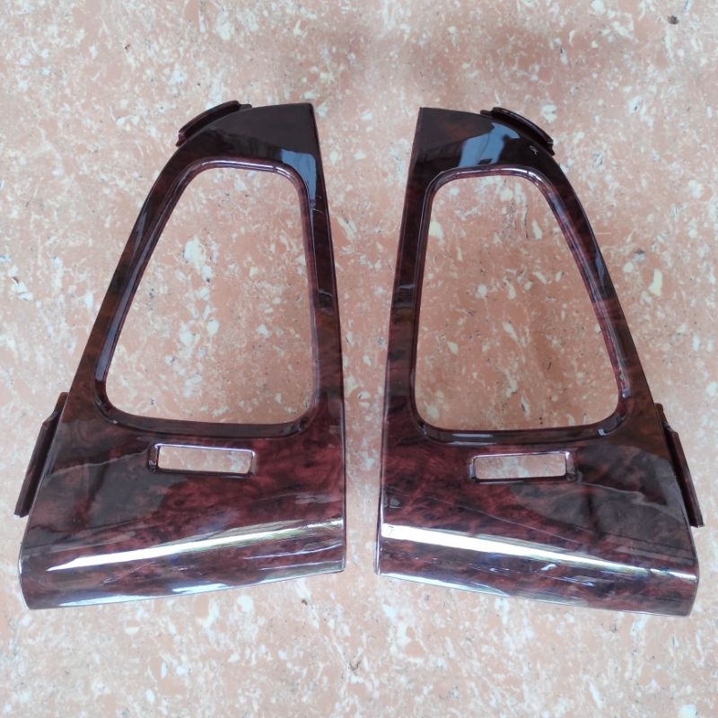 Panel interior dashboard mobil toyota inova innova 2004 sampai 2011 motif kayu wood 2010 2009 2008 2007 2006 2005 ganti copot