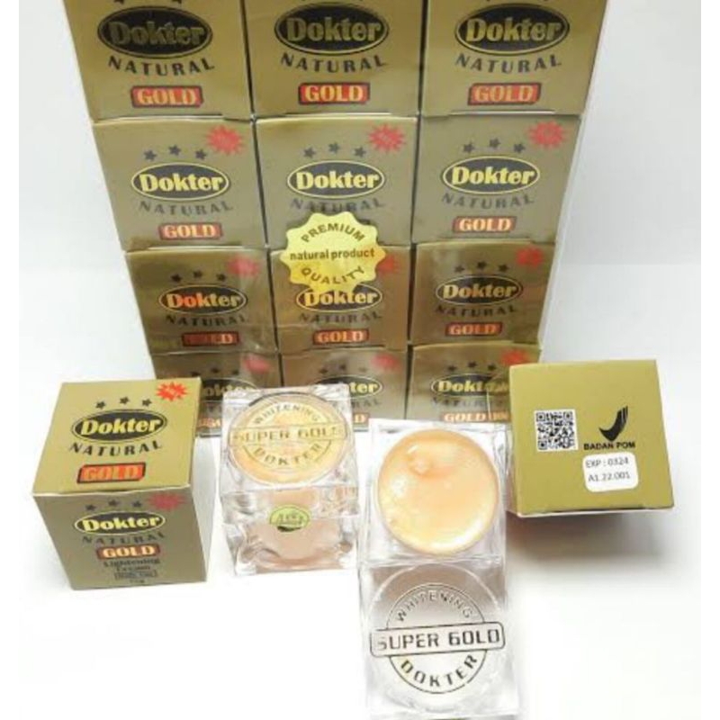 Cream DR Gold BPOM lusinan