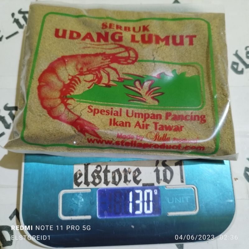 Umpan Pancing Stella Serbuk UDANG LUMUT