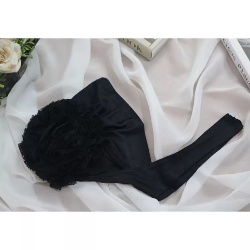 ciput konde atau inner konde ninja brukat besik kaos cepol tali hijab