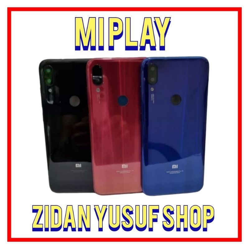 HOUSING KESING CASING FULSET BEZZEL BACKDOOR XIAOMI MI PLAY ORIGINAL