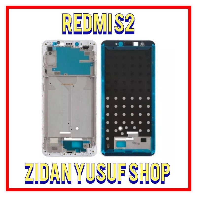 FRAME TULANG TENGAH TATAKAN DUDUKAN LCD XIAOMI REDMI S2 Y2 ORIGINAL
